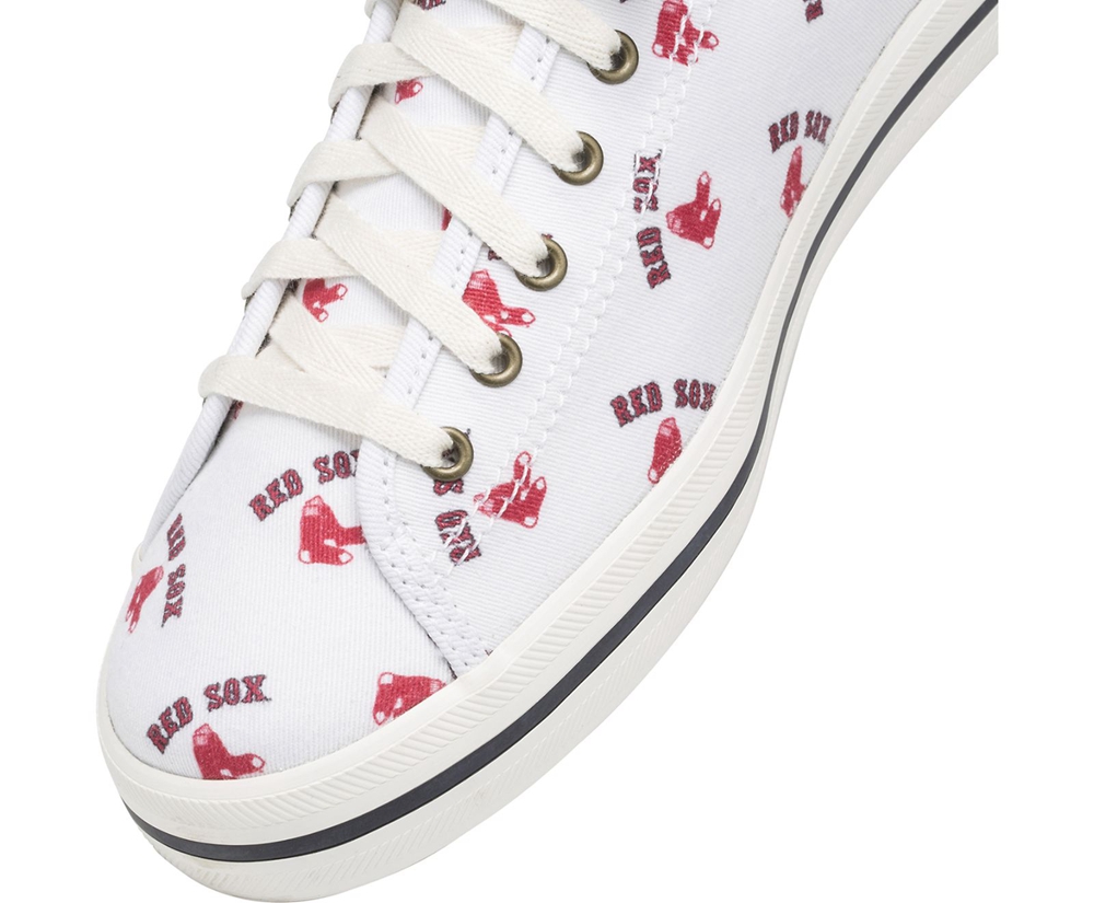 Womens Keds Sneakers - Kickstart MLB® - White/Red - 9523-IWQZM